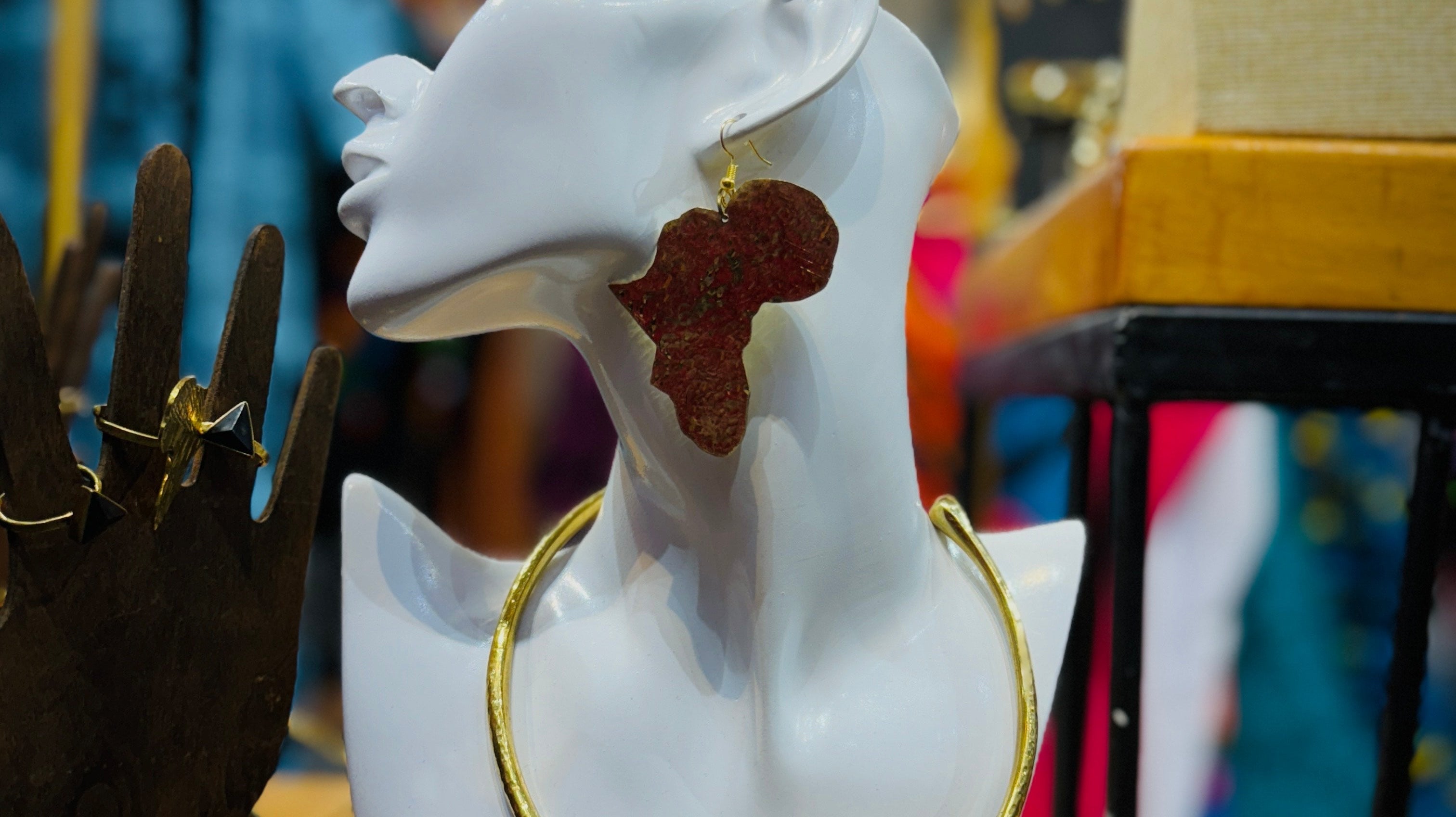 Make it bold;African women jewelery