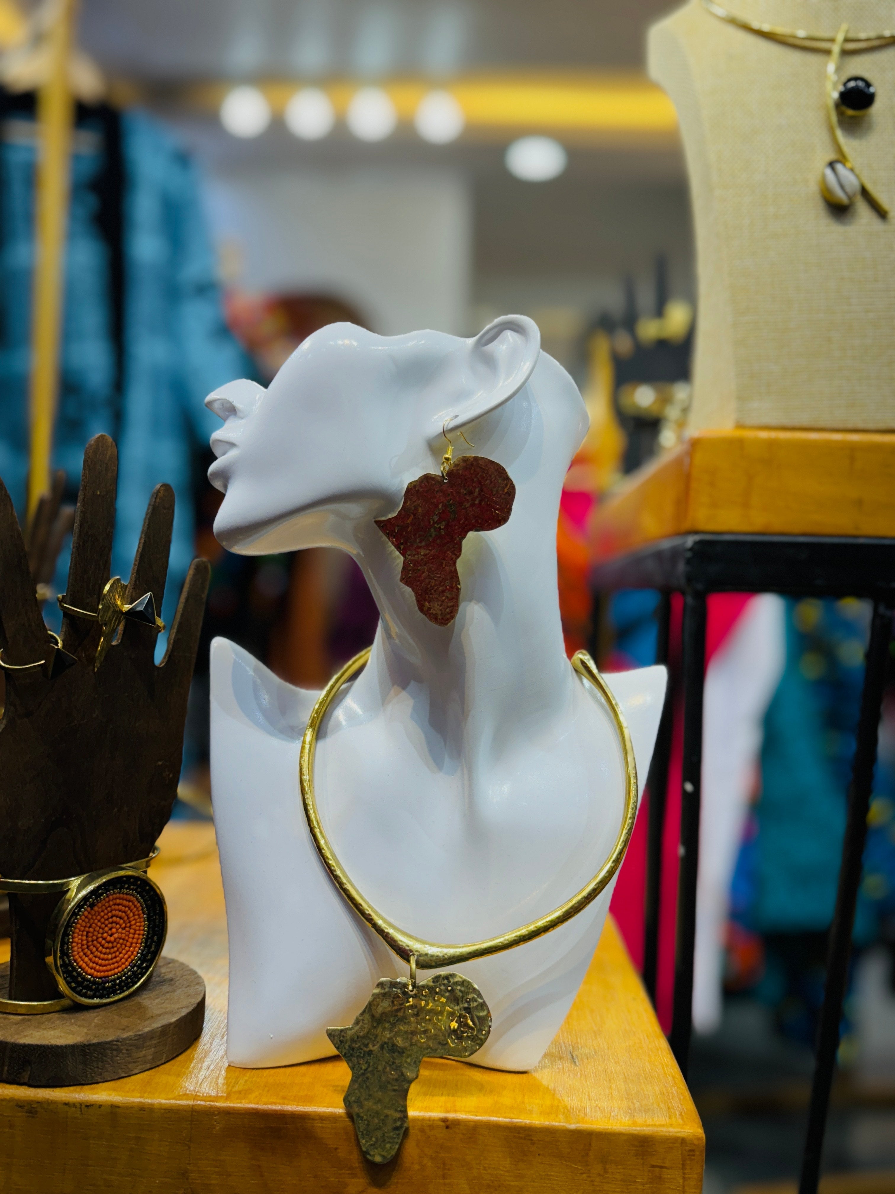 Make it bold;African women jewelery