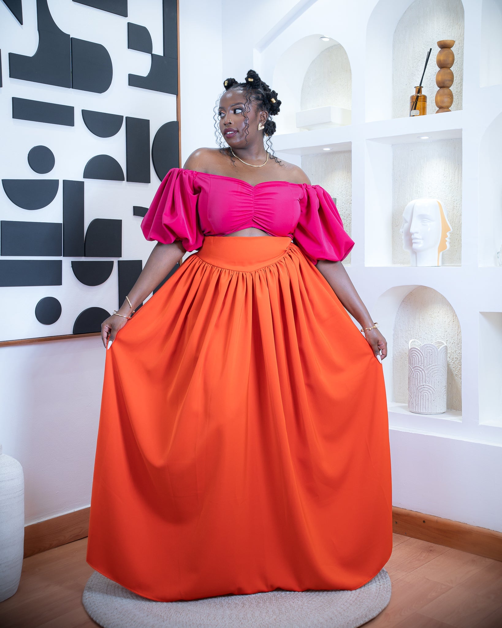 Dahlia skirt set
